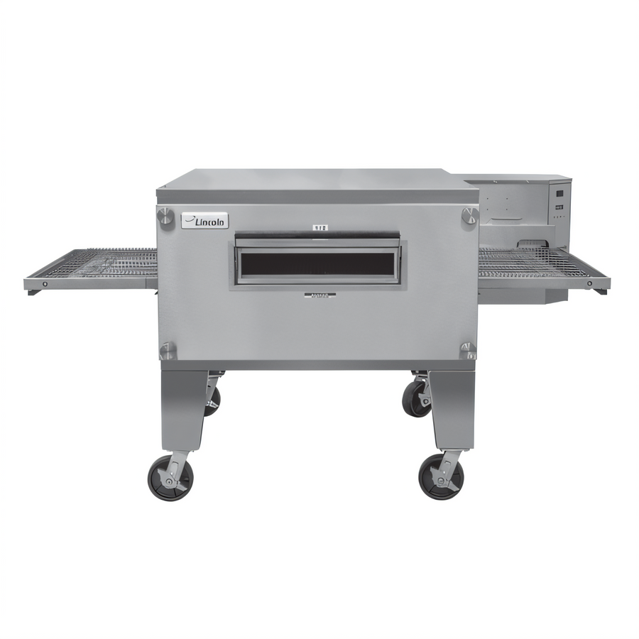 Product image #1 for Lincoln Impinger 3200 Series 3240-3R Triple-Deck Electric Conveyor Pizza Oven Package