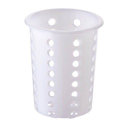 Product image #1 for Winco Perforated Plastic Flatware Cylinder, 5 Inch High, Fits 4 Inch Hole