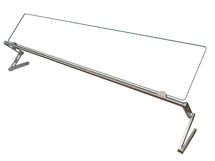 Product image #1 for Hatco Flav-R-Shield ALLIN1 72-Inch Single-Sided Self-Service Food Shield