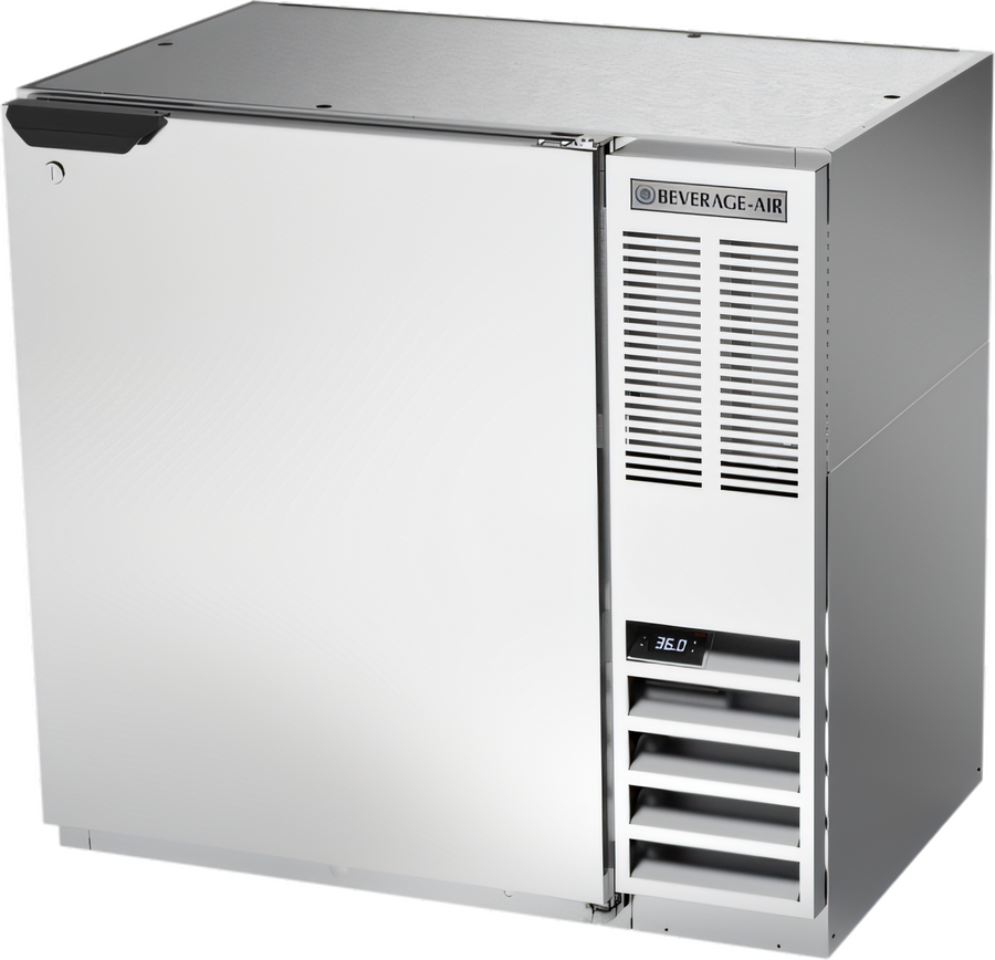 Product image #1 for Beverage-Air BB36HC-S 36-Inch Refrigerated Back Bar Storage Cabinet with Solid Door and Stainless Steel Top