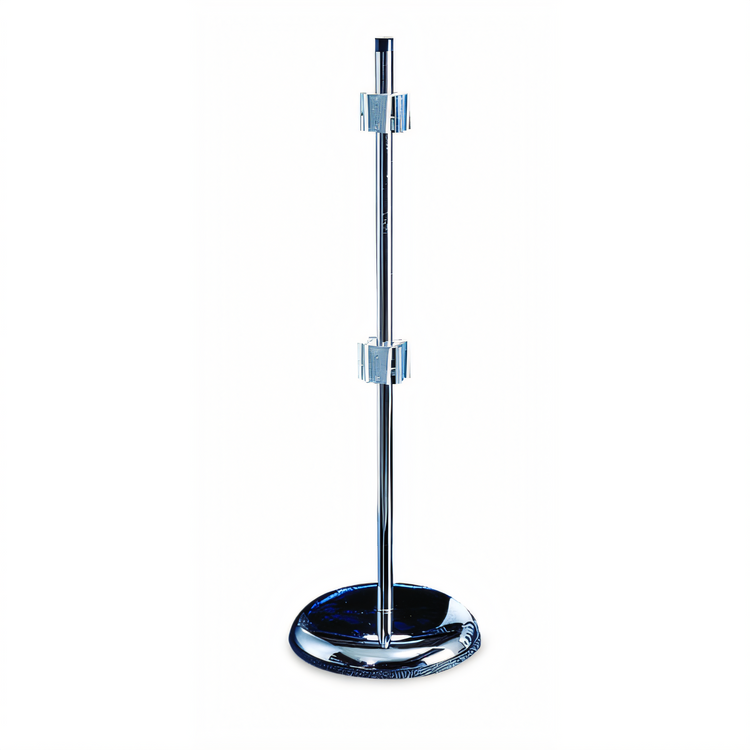 Product image #1 for San Jamar Rotating Cup Dispenser Stand Only, Chrome-Plated Steel, 10-Inch Base, Holds 4 Dispensers