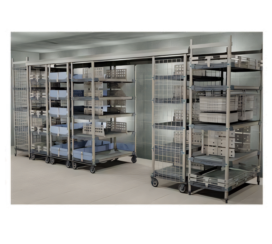 Product image #1 for MetroMax Top-Track End Unit Kit for Two 21-Inch-Wide Stationary End Units