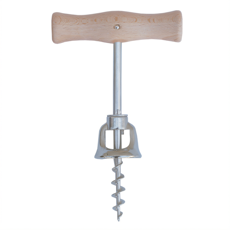 Product image #1 for 5-5/8-Inch Self-Pulling Twist & Pull Corkscrew with Wood Handle