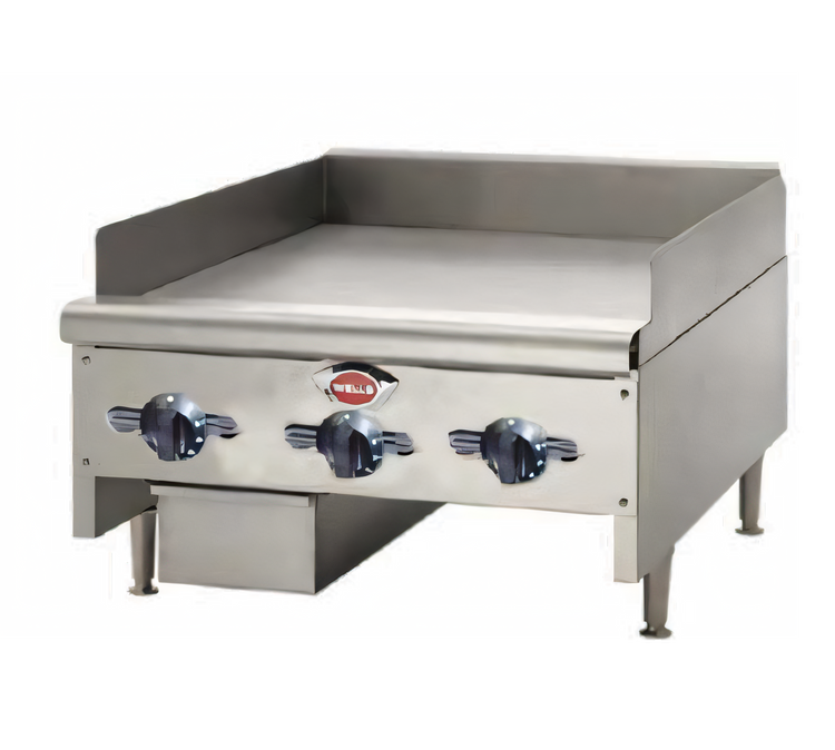 Product image #1 for Wells HDTG4830G 48-Inch Countertop Natural Gas Thermostatic Griddle