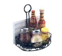 American Metalcraft CRL86 Ironworks Condiment Caddies Case of 16