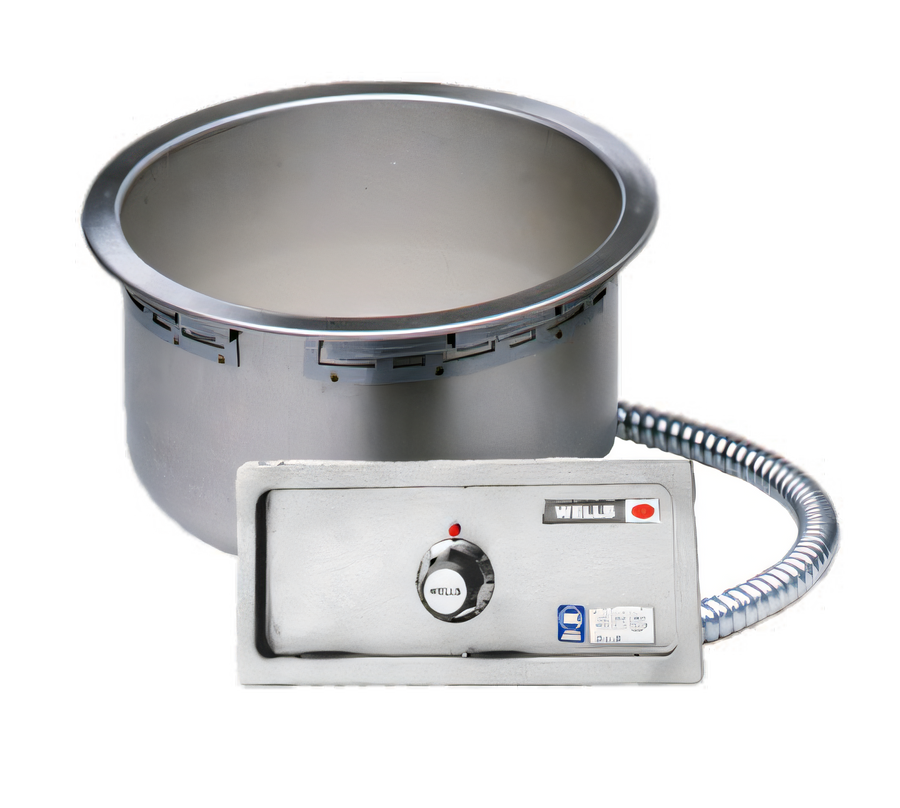 Product image #1 for Wells SS10TDUIAF Top-Mount Built-In 11 Quart Round Auto-Fill Food Warmer, 208/240V