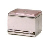 Vollrath Straw Boss® Double-Sided Bulk Straw Dispenser, 500 Capacity, Stainless Steel