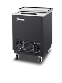 Migali Competitor Series® 4.1 Cu. Ft. Glass Froster Freezer with Top Sliding Glass Lid