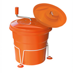 Thumbnail image #1 for Dynamic USA E002.B Manual Salad Spinner, 5-Gallon (20-Liter), Plastic, with Stabilizing Base