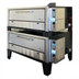 Thumbnail image #1 for Peerless CW200PESC Double-Stack Gas Deck Pizza Oven with 52 x 36 Inch Hearth Stone Interior