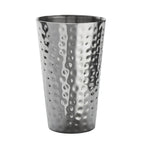 Thumbnail image #1 for American Metalcraft HMTS16 16 oz Double-Wall Hammered Stainless Steel Tumbler, Mirror Finish Case of 24