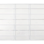 Thumbnail image #1 for Quantum CRDUS270CL Clear Cross Divider with 3 Slots for QUS270 Ultra Bin Case of 6
