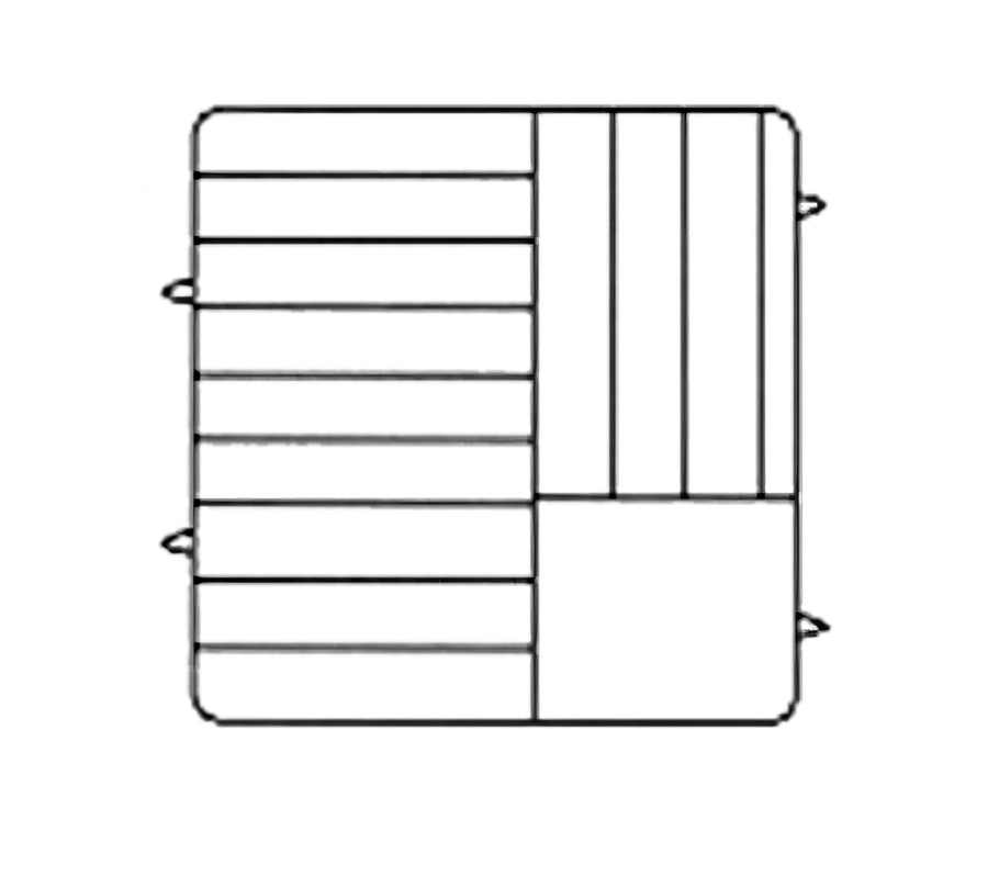 Product image #1 for Vollrath PM1211-6 Plate Crate® Dishwashers
