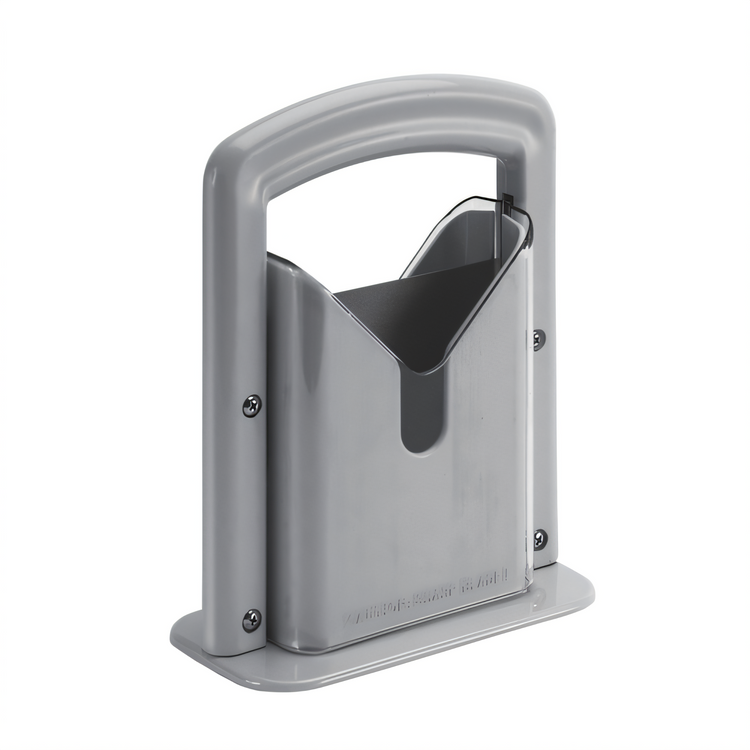 Product image #1 for Winco Manual Bagel Slicer with Non-Stick Serrated Blade and Clear Guard