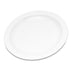Thumbnail image #1 for Carlisle 6.5-Inch White Round Narrow Rim Polycarbonate Dinner Plate