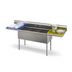 Thumbnail image #1 for KoolMore 102-Inch Three-Compartment Commercial Sink with Dual Drainboards and Backsplash