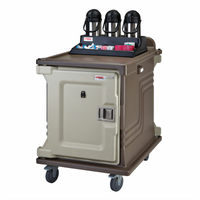 Cambro Dual Access Insulated Meal Delivery Cart for 10 15 x 20 Trays