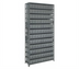 Thumbnail image #1 for Quantum Heavy-Duty Stationary Wire Shelving Unit with 13 Shelves and 108 Bins