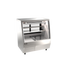 Thumbnail image #1 for Omcan USA 50-Inch Full-Service Refrigerated Deli Display Case, Floor Model, Square Glass Front, Bottom-Mount Self-Contained