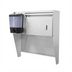 Thumbnail image #2 for John Boos Manual Wall-Mounted Stainless Steel Towel and Soap Dispenser for 17-Inch Hand Sinks