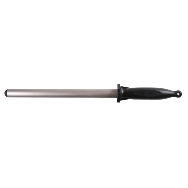 Product image #1 for Mercer Culinary 10-Inch Diamond-Coated Sharpening Steel with Black Polypropylene Handle