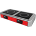 Thumbnail image #1 for BakeMax Mini 2-Burner Countertop Induction Cooktop, 208V, 6 kW