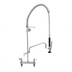 Thumbnail image #1 for Fisher Spring-Style Deck Mount Add-On Faucet Pre-Rinse Unit with 12-Inch Swing Spout