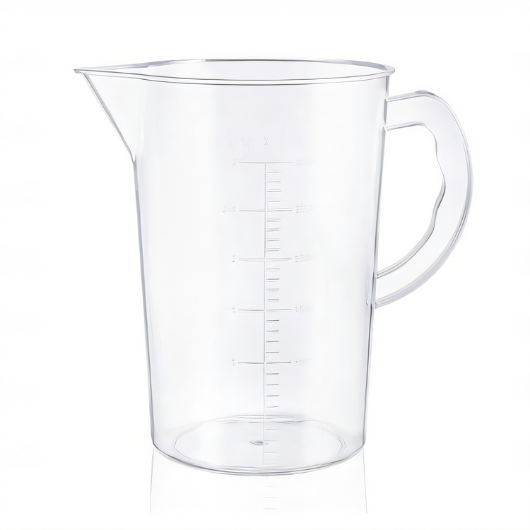 Product image #1 for Araven 3.1 Qt Clear Polypropylene Measuring Cup with Handle, Scale, and GN Size Indicator