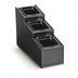 Thumbnail image #1 for Vollrath 3-Section Countertop Condiment Caddy with 3 Included 1/6 Size Pans
