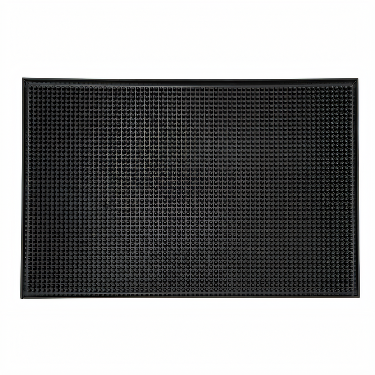 Product image #1 for Winco Black Rubber Service Mat, 18 x 12 Inches