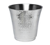 Thumbnail image #1 for American Metalcraft Round Hammered Double-Wall Stainless Steel Wine Bucket, 5 Qt.