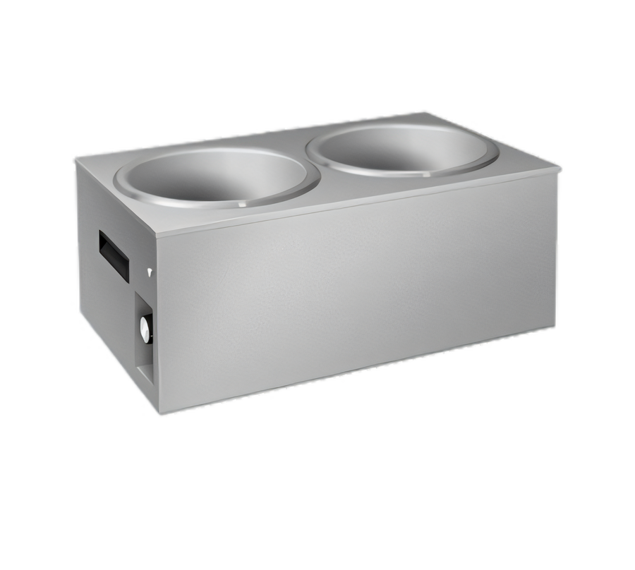 Product image #1 for Hatco Countertop Wet Soup Warmer with (2) 7-Qt Insulated Wells