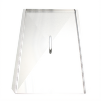 Stainless Steel Frypot Cover for Basket-Lift Fryers, 14-1/4 x 20-1/2 Inches