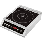 Thumbnail image #1 for Eurodib CIP120 Commercial Induction Cooktop, coutnertop, single burner, touch control panel, ceramic glass surface, power: 120v/60/1ph, 1800 W