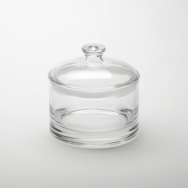 Product image #2 for American Metalcraft Clear Polycarbonate Storage Jar With Lid, 49 Oz, Case of 12