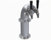 Thumbnail image #1 for Krowne Dual Faucet Glycol-Cooled Snakehead Countertop Beer Tower, Brushed Stainless Steel