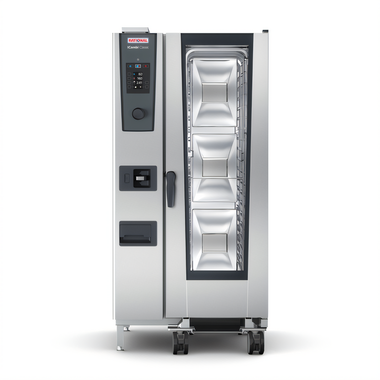 Product image #1 for RATIONAL iCombi Classic 20-Half Size Electric Combi Oven, 480V, 3-Phase Floor Model