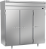 Thumbnail image #1 for Beverage-Air P-Series PRD3HC-1AS Three-Section Pass-Thru Reach-In Refrigerator, 6 Solid Doors, 73.99 Cu. Ft., Top-Mounted Self-Contained Refrigeration