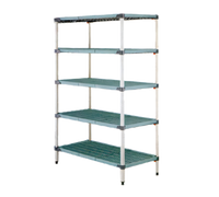 MetroMax i 4-Shelf Polymer Starter Shelving Unit, 60