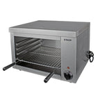 Thumbnail image #1 for Admiral Craft CHM-4350W 31.5-Inch Electric Countertop Cheesemelter, 4.35 kW, Stainless Steel, 4 Rack Positions