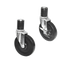 Thumbnail image #1 for Advance Tabco 5-Inch Swivel Stem Caster Set of 4 with Galvanized Legs for 24-Inch Tall Tables and Mixer Stands