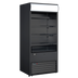 Thumbnail image #1 for Omcan 36-Inch Open Grab-and-Go Refrigerated Showcase, 18.7 Cu. Ft., Black, Self-Contained