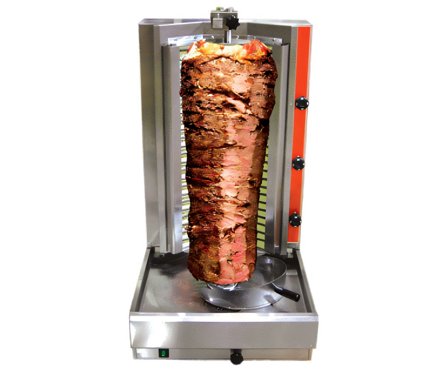Product image #1 for Omcan USA Electric Shawarma Grill / Doner Kebab Vertical Broiler, 66 lb. Capacity