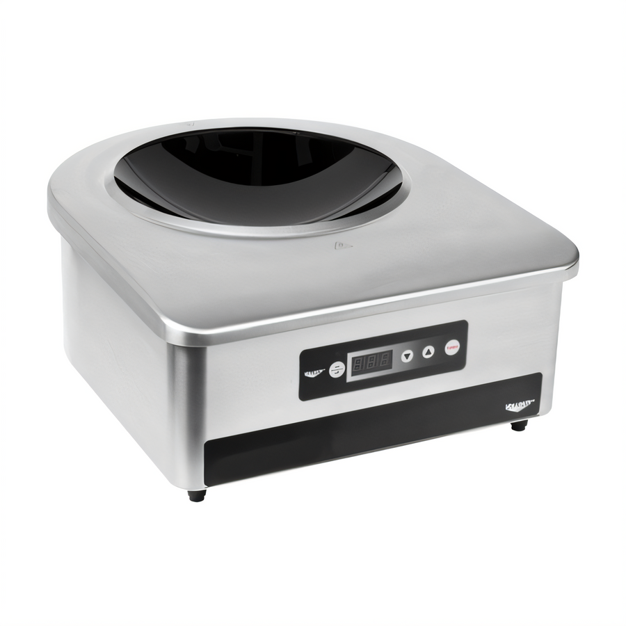 Product image #1 for Vollrath Countertop Induction Wok Range, Stainless Steel, 208-240V, 3.0-3.5 kW