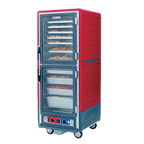 Thumbnail image #1 for Metro C5 Insulation Armour C539-HLDC-U Mobile Full-Height Heated Holding Cabinet, Dutch Clear Doors, 17 Sheet Pan/32 Hotel Pan Capacity