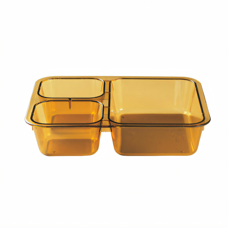 Product image #1 for Cambro 853FH150 Tray-On-Tray Compartment Trays Case of 24