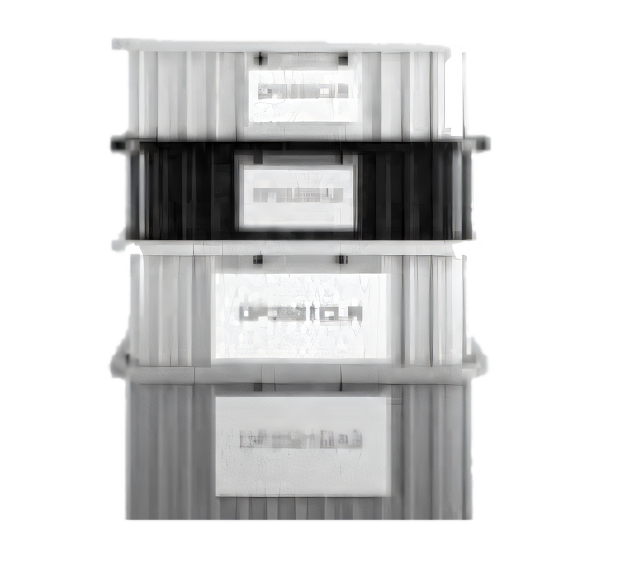 Product image #1 for Metro Super Erecta Clear Vinyl Snap-On Card Holder for Divider Tote Boxes, 2-11/16 x 5 Inches