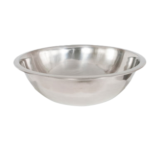 Product image #1 for Crestware 5 Qt Mirror Finish Stainless Steel Mixing Bowl