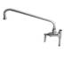 Thumbnail image #1 for T&S Add-A-Faucet Extra Heavy Duty Pre-Rinse Faucet Add-On with 12-Inch Spout for 313296 Spray Unit
