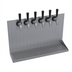 Thumbnail image #1 for Krowne 24-Inch Wall Mounted Six-Faucet Drip Tray, Brushed Stainless Steel